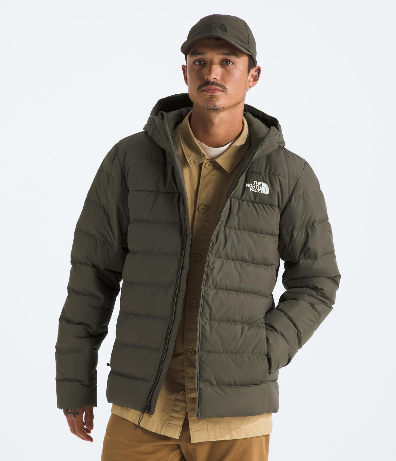 Chompa Aconcagua 3 Hoodie Verde Oscuro Hombre The North Face