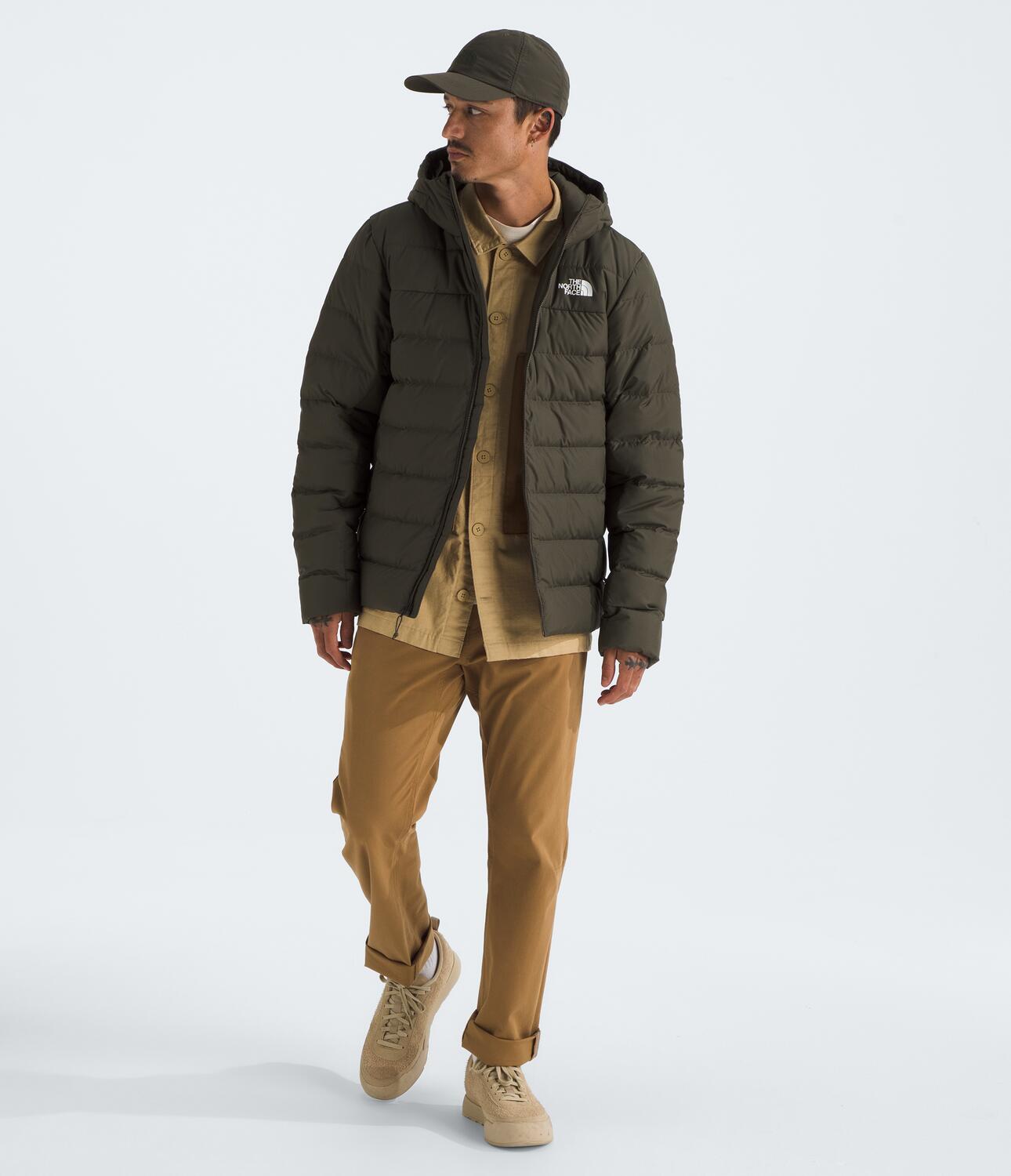 Chompa Aconcagua 3 Hoodie Verde Oscuro Hombre The North Face