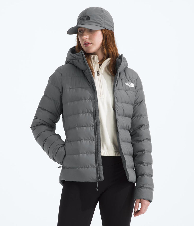 Chompa Aconcagua 3 Hoodie Gris Mujer The North Face