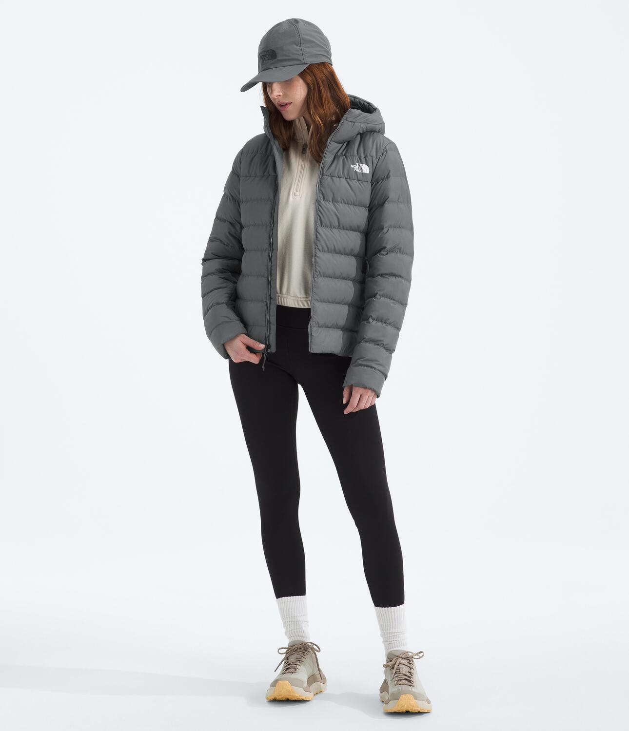 Chompa Aconcagua 3 Hoodie Gris Mujer The North Face