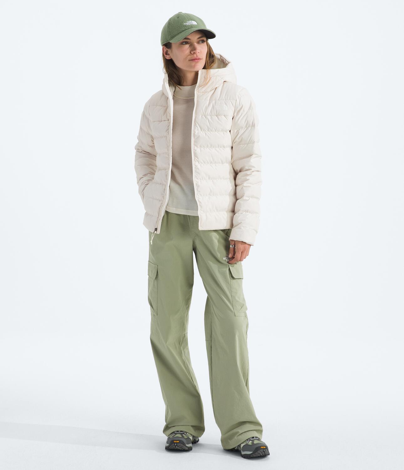 Chompa Aconcagua 3 Hoodie Blanco Mujer The North Face