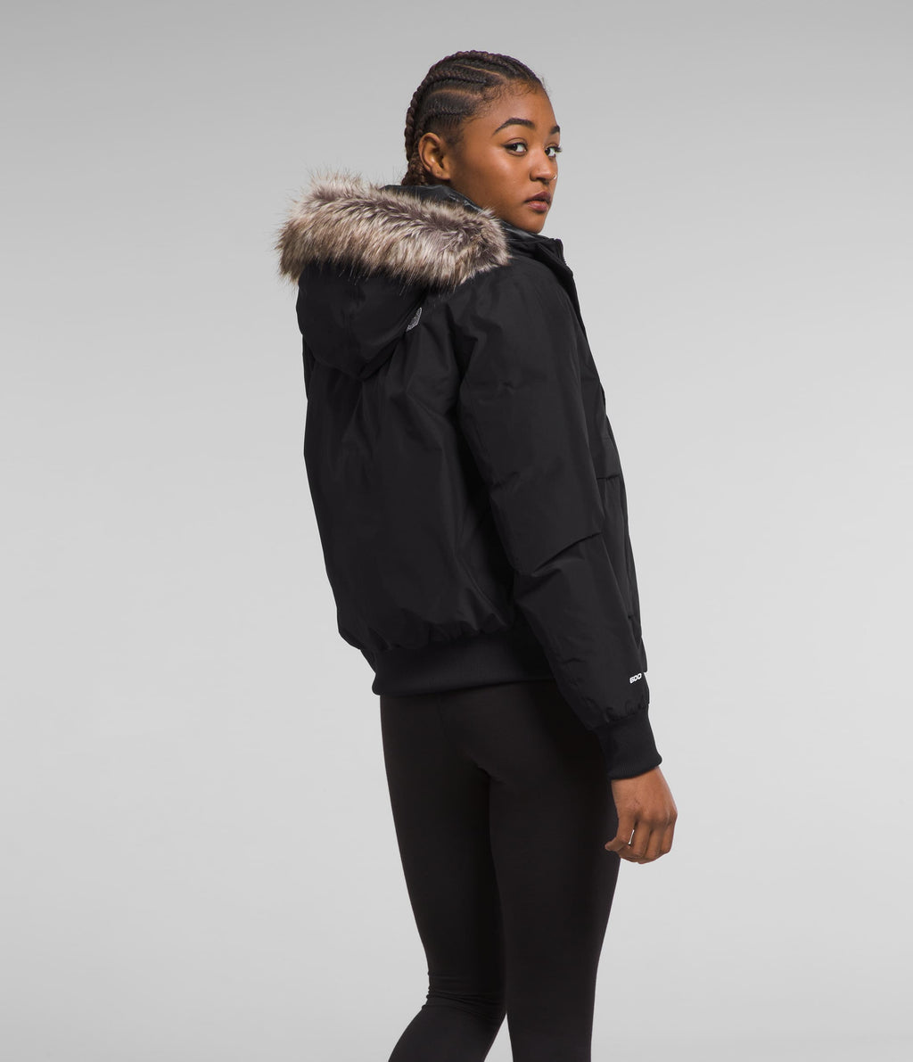 Chompa Arctic Bomber Térmica Negra Mujer The North Face