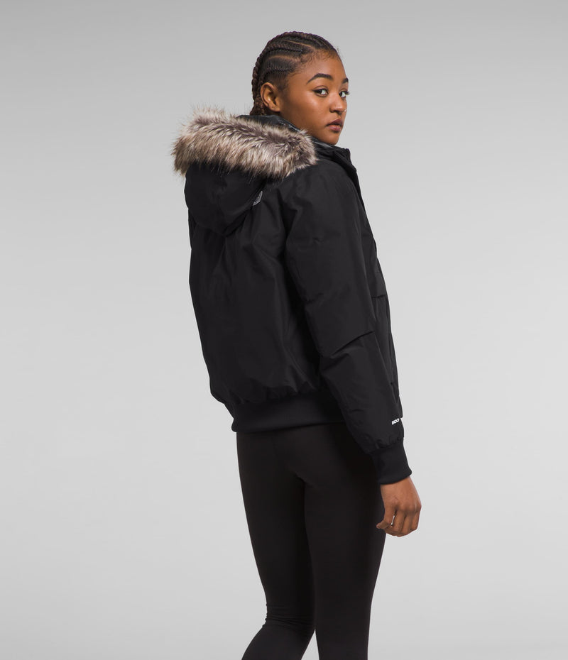 Chompa Arctic Bomber Térmica Negra Mujer The North Face