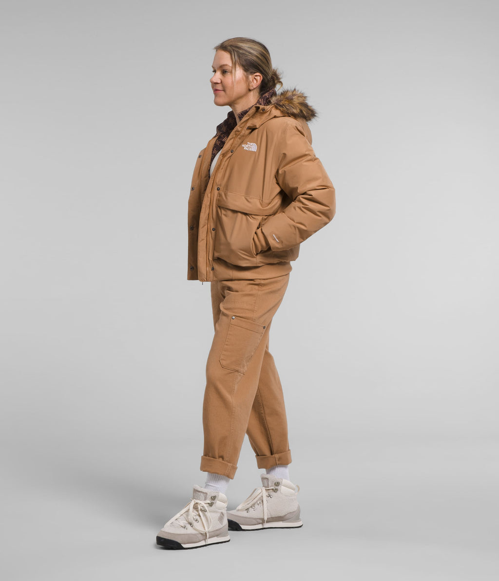 Chompa Arctic Bomber Térmica Café Mujer The North Face