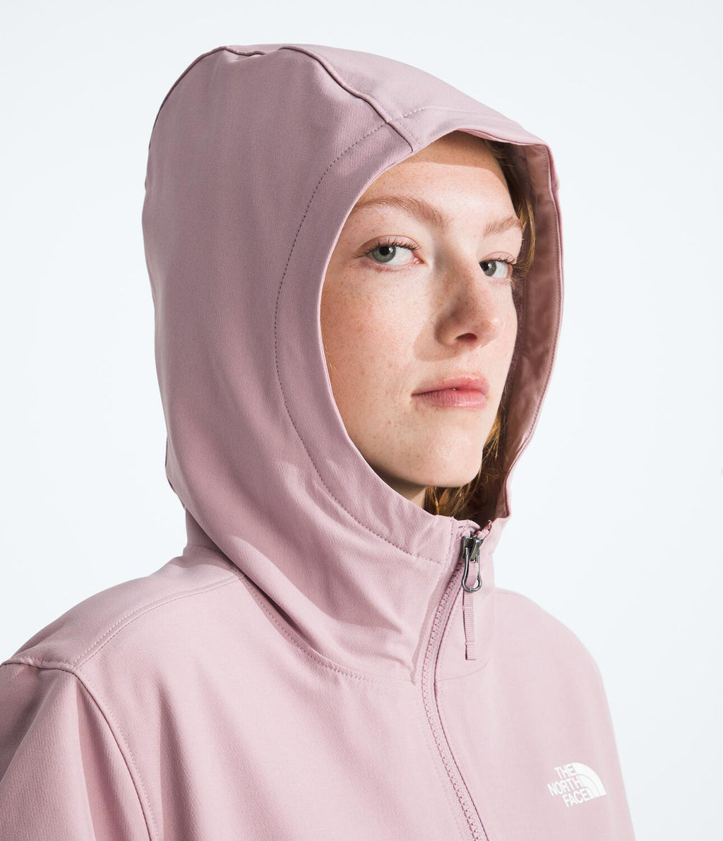 Chompa Rompevientos Shelbe Raschel Hoodie Rosado Mujer The North Face