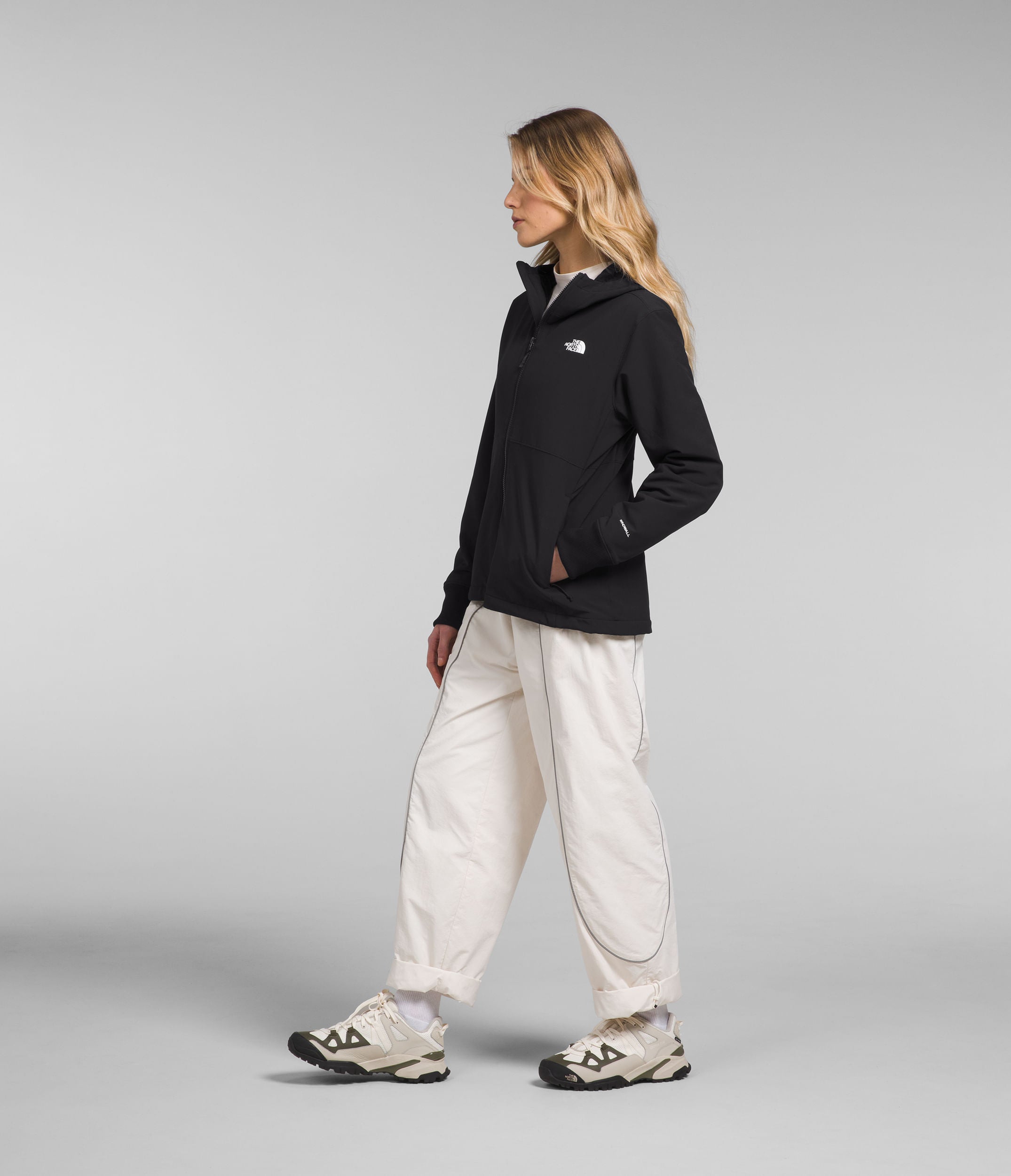 Chompa Shelbe Raschel Hoodie Negra Mujer The North Face