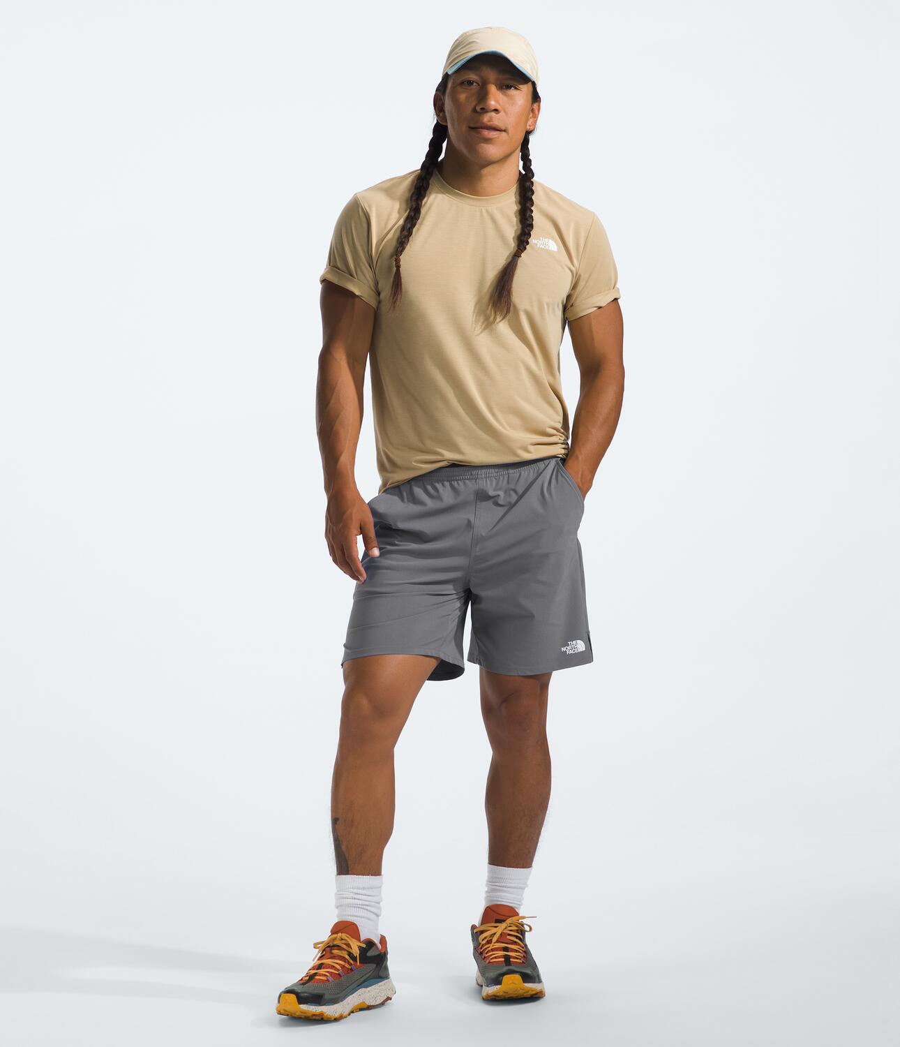 Pantaloneta Wander Short 2.0 Gris Hombre The North Face - imagen 4