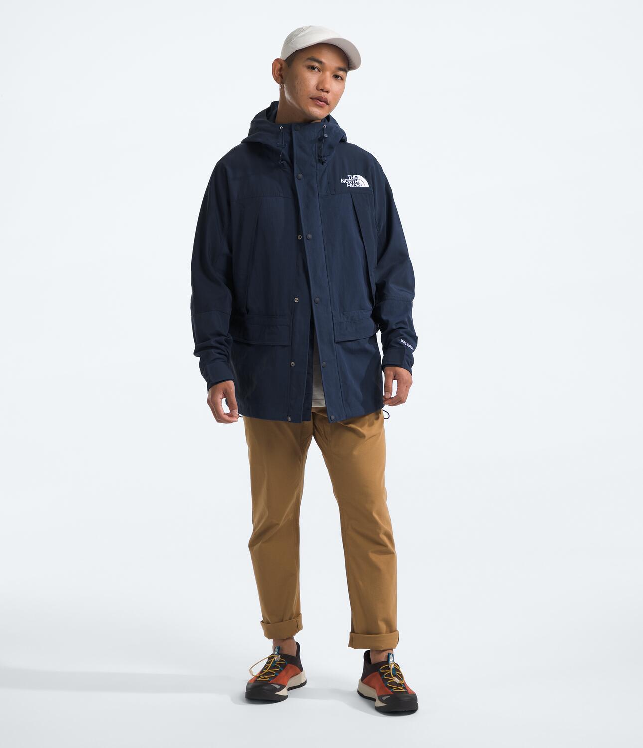 Chompa Ripstop Mountain Cargo Jacket Azul Hombre The North Face
