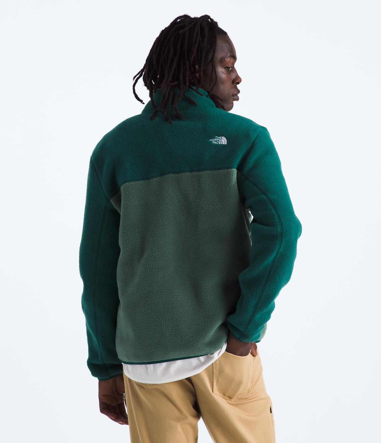 Buzo Yumiori 1/4 Zip Verde Hombre The North Face - imagen 3