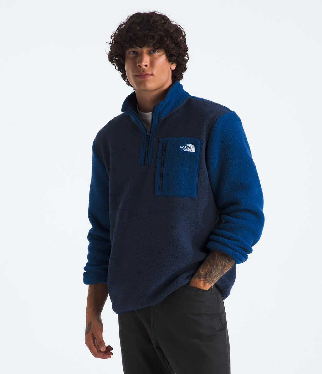 Buzo Yumiori 1/4 Zip Azul Hombre The North Face - imagen 1