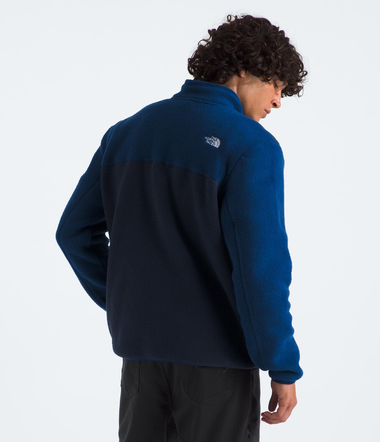 Buzo Yumiori 1/4 Zip Azul Hombre The North Face - imagen 3