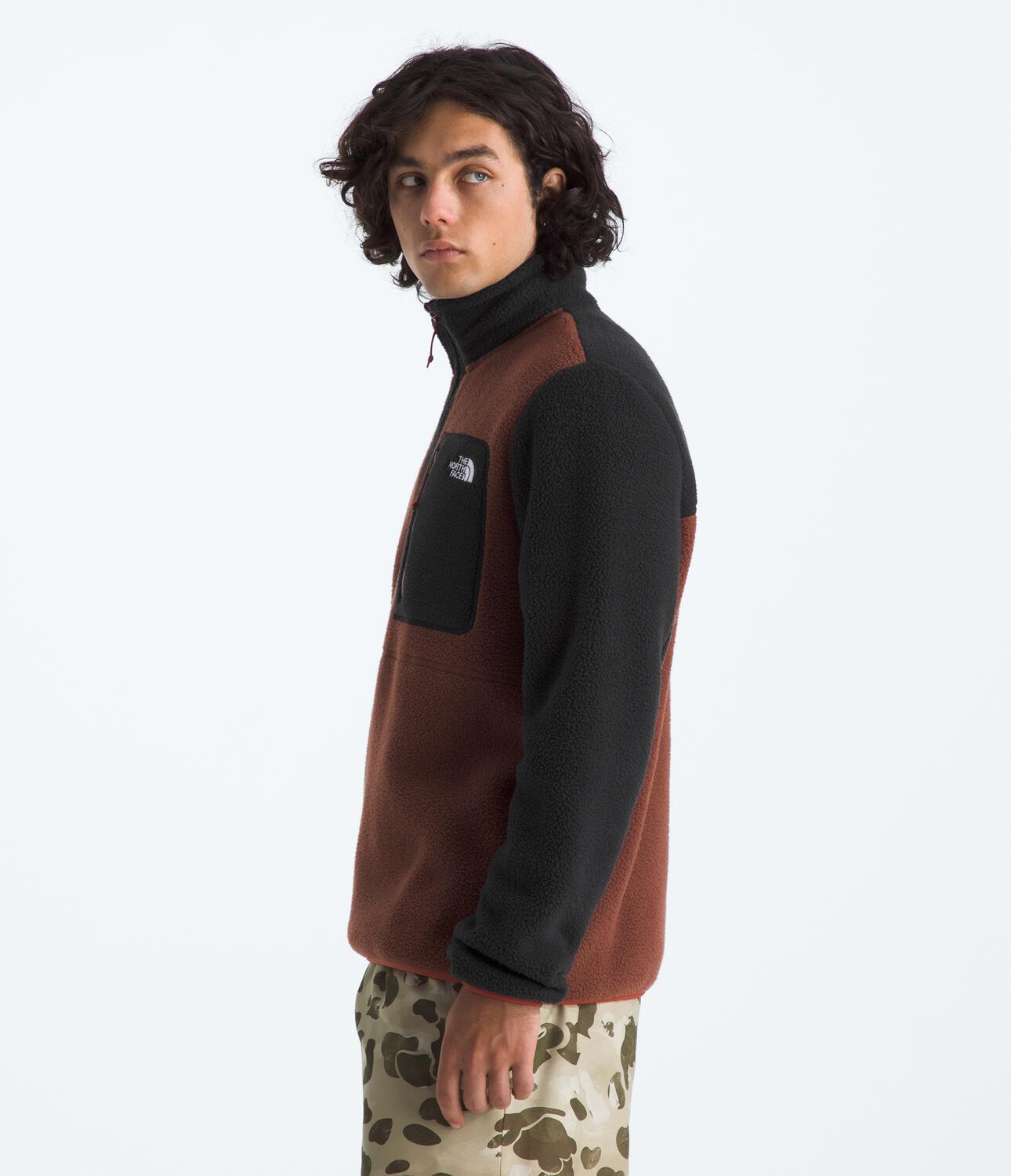 Buzo Polar Yumiori 1/4 Zip Café Hombre The North Face