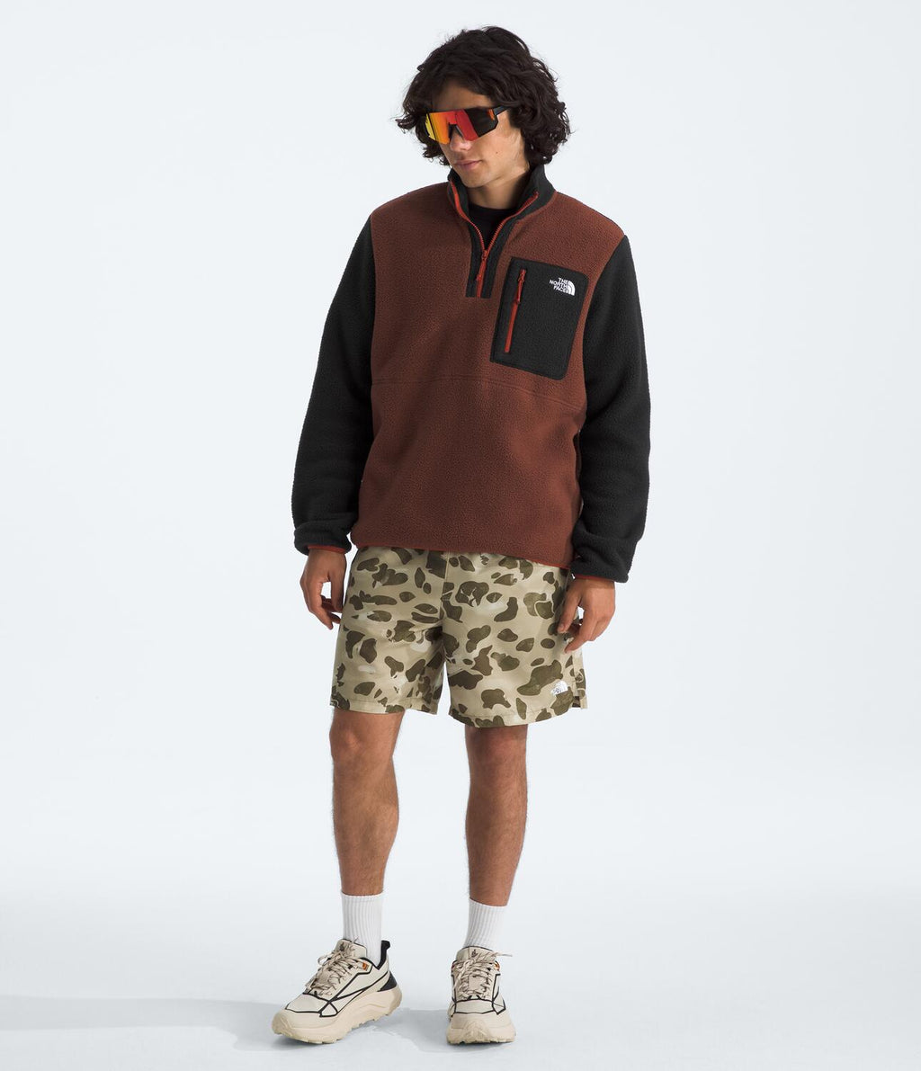 Buzo Polar Yumiori 1/4 Zip Café Hombre The North Face