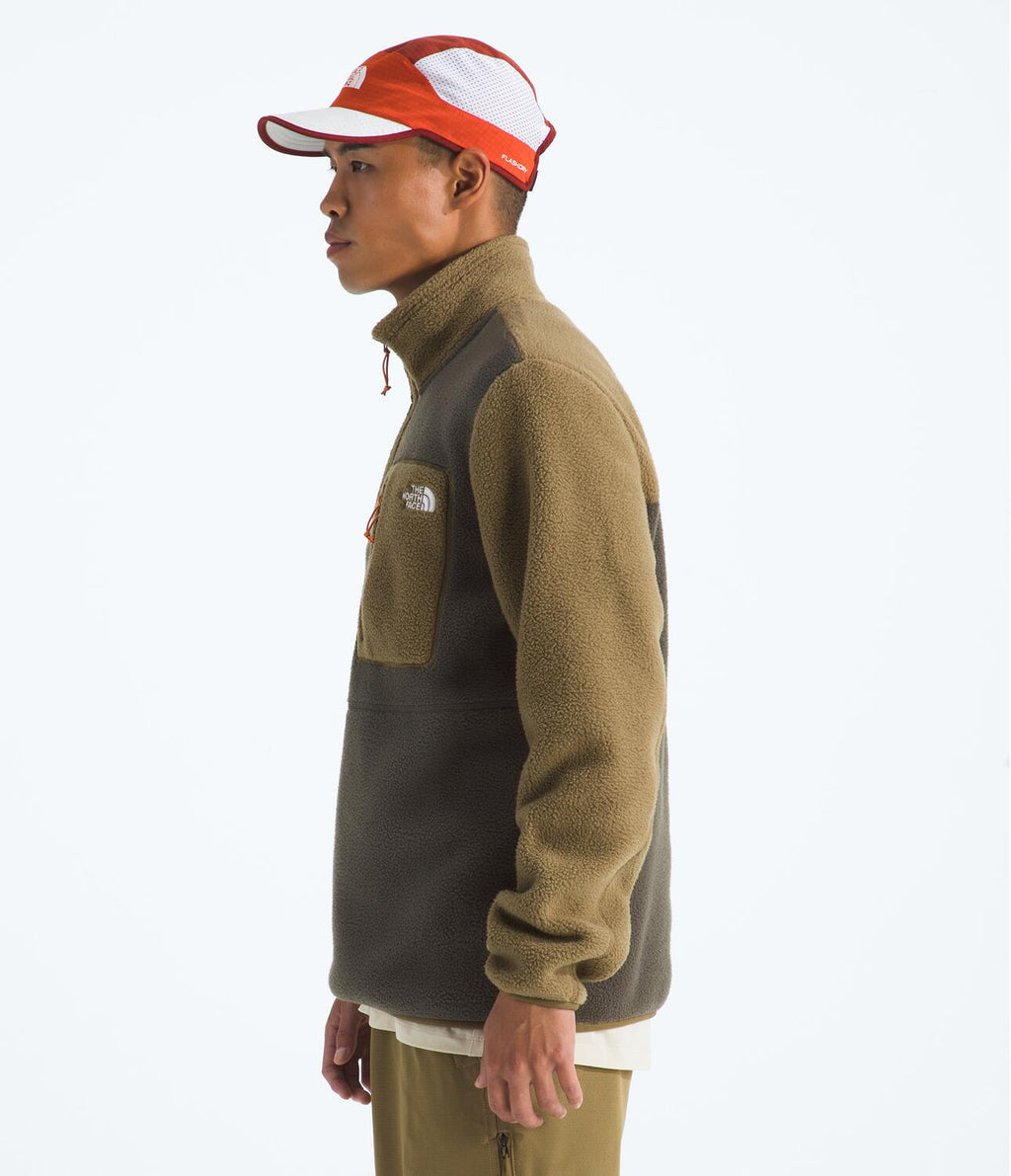 Chompa Polar Yumiori 1/4 Zip Verde Hombre The North Face
