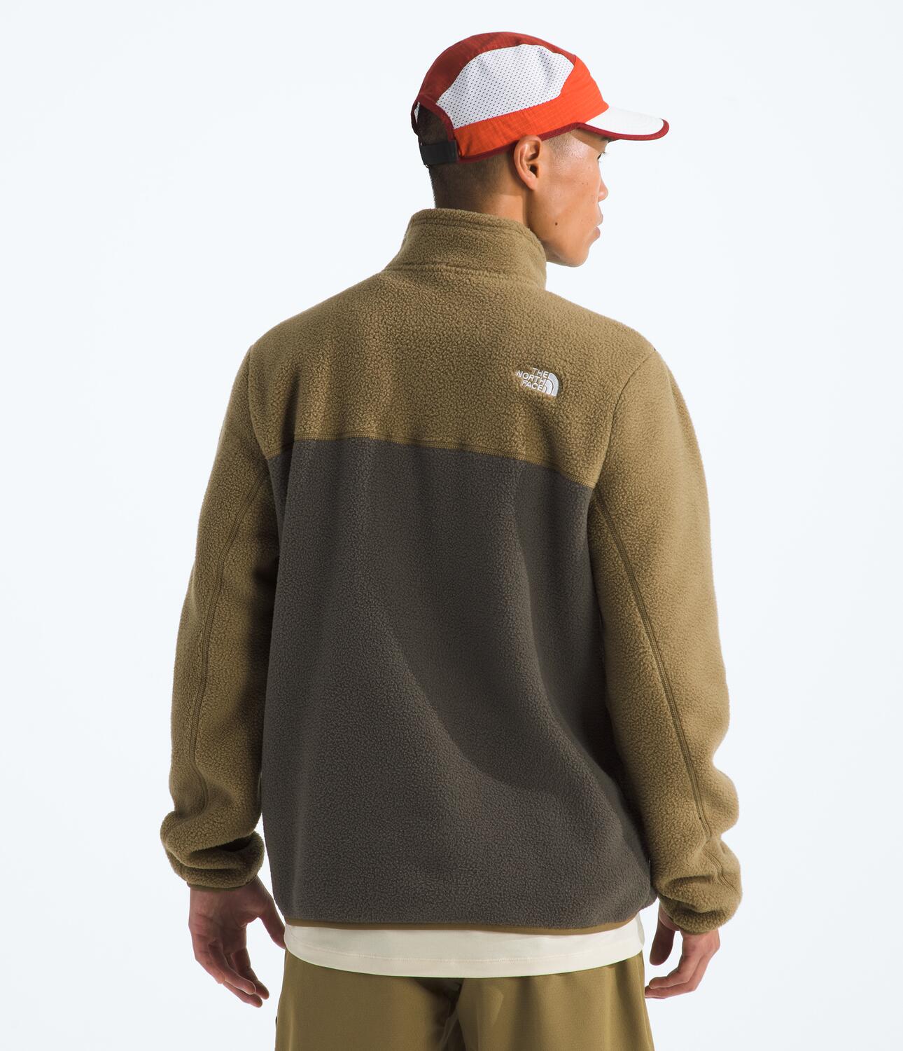 Chompa Polar Yumiori 1/4 Zip Verde Hombre The North Face