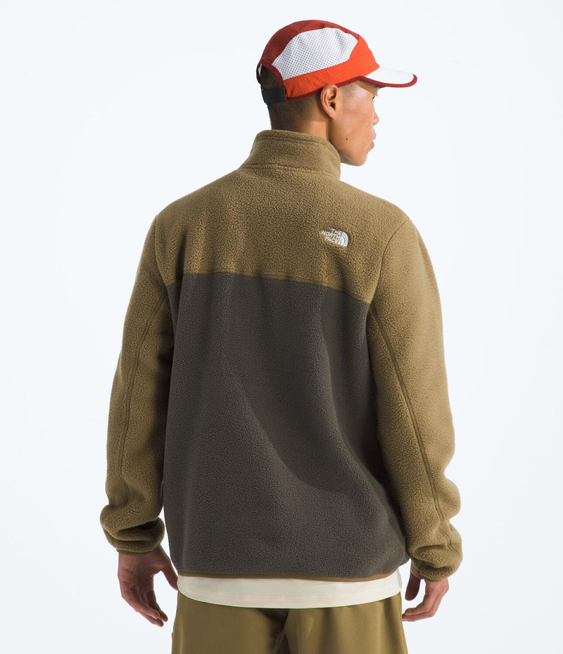 Chompa Polar Yumiori 1/4 Zip Verde Hombre The North Face