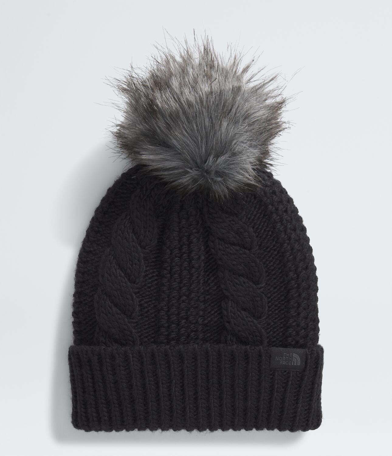 Gorro Oh Mega Fur Pom Beanie Negro Mujer The North Face - imagen 1