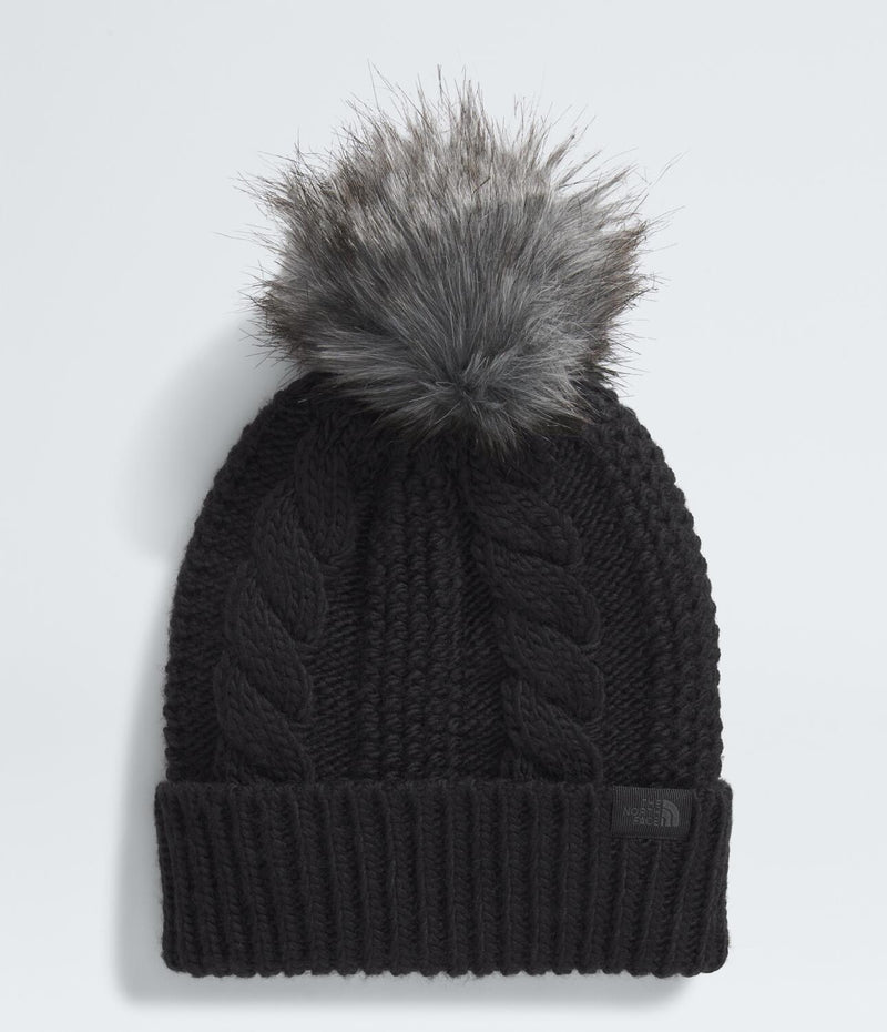 Gorro Oh Mega Fur Pom Beanie Negro Mujer The North Face - imagen 1