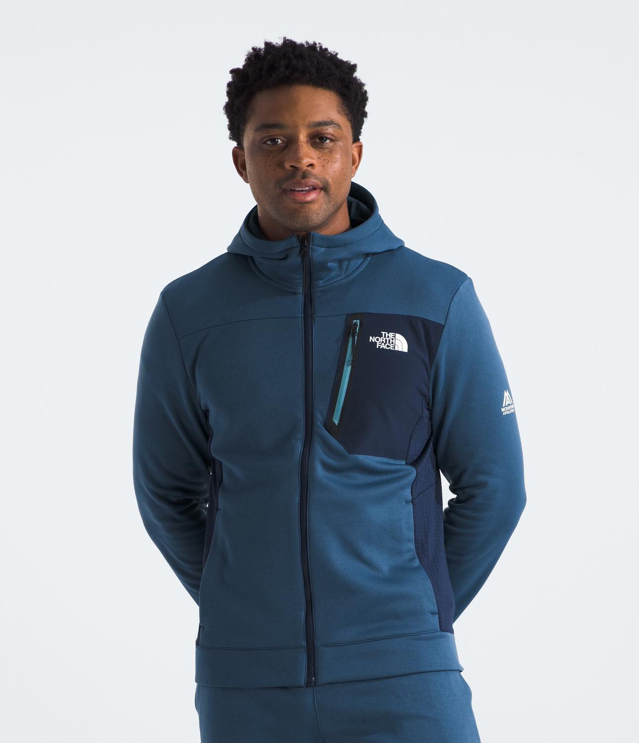 Chompa Ma Fz Fleece Azul Hombre The North Face - imagen 1