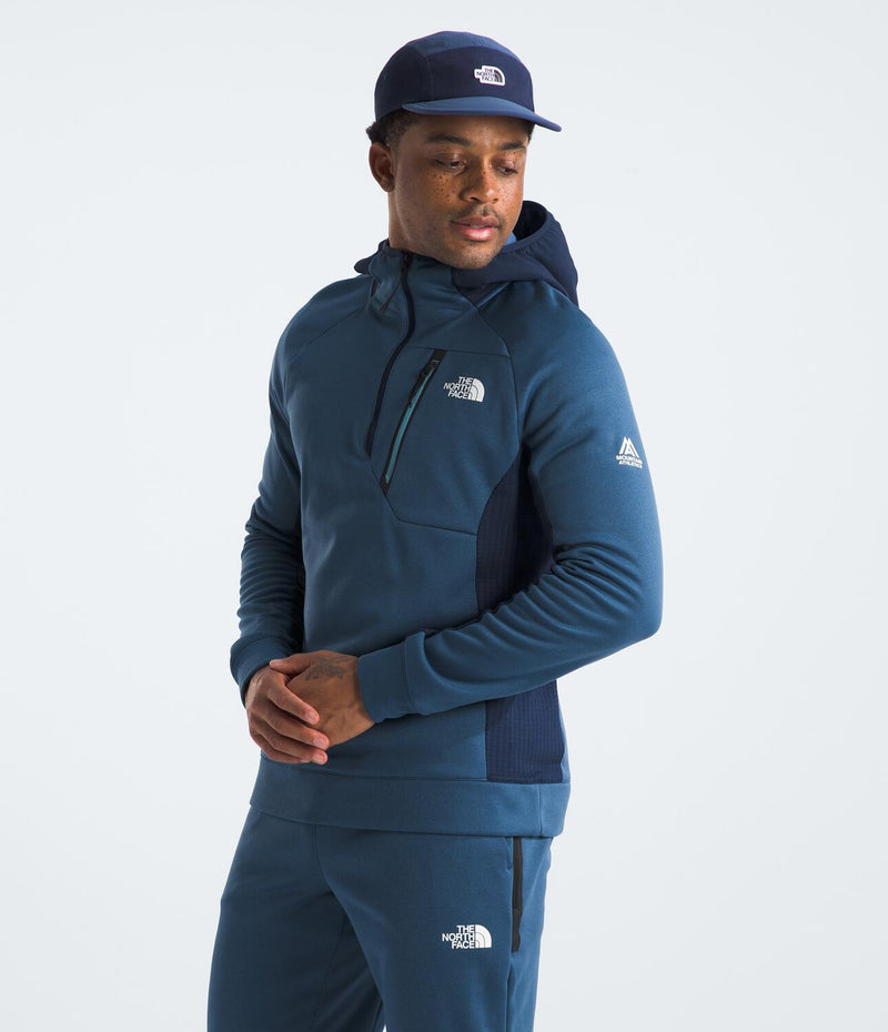 Buzo Ma Fleece Hd 1/4 Zip Azul Hombre The North Face - imagen 2
