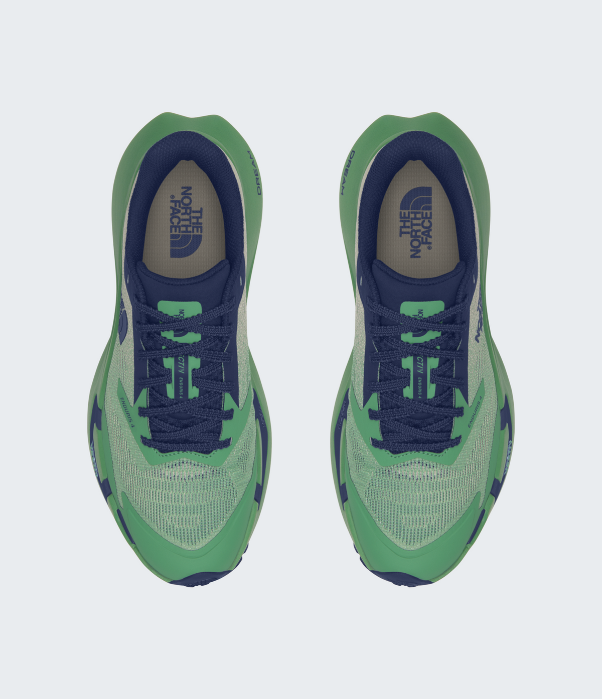 Zapatos Vectiv Enduris 4 Verde y Azul Hombre The North Face