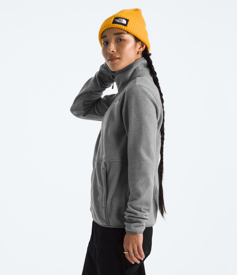 Buzo Glacier Fleece Gris Mujer The North Face