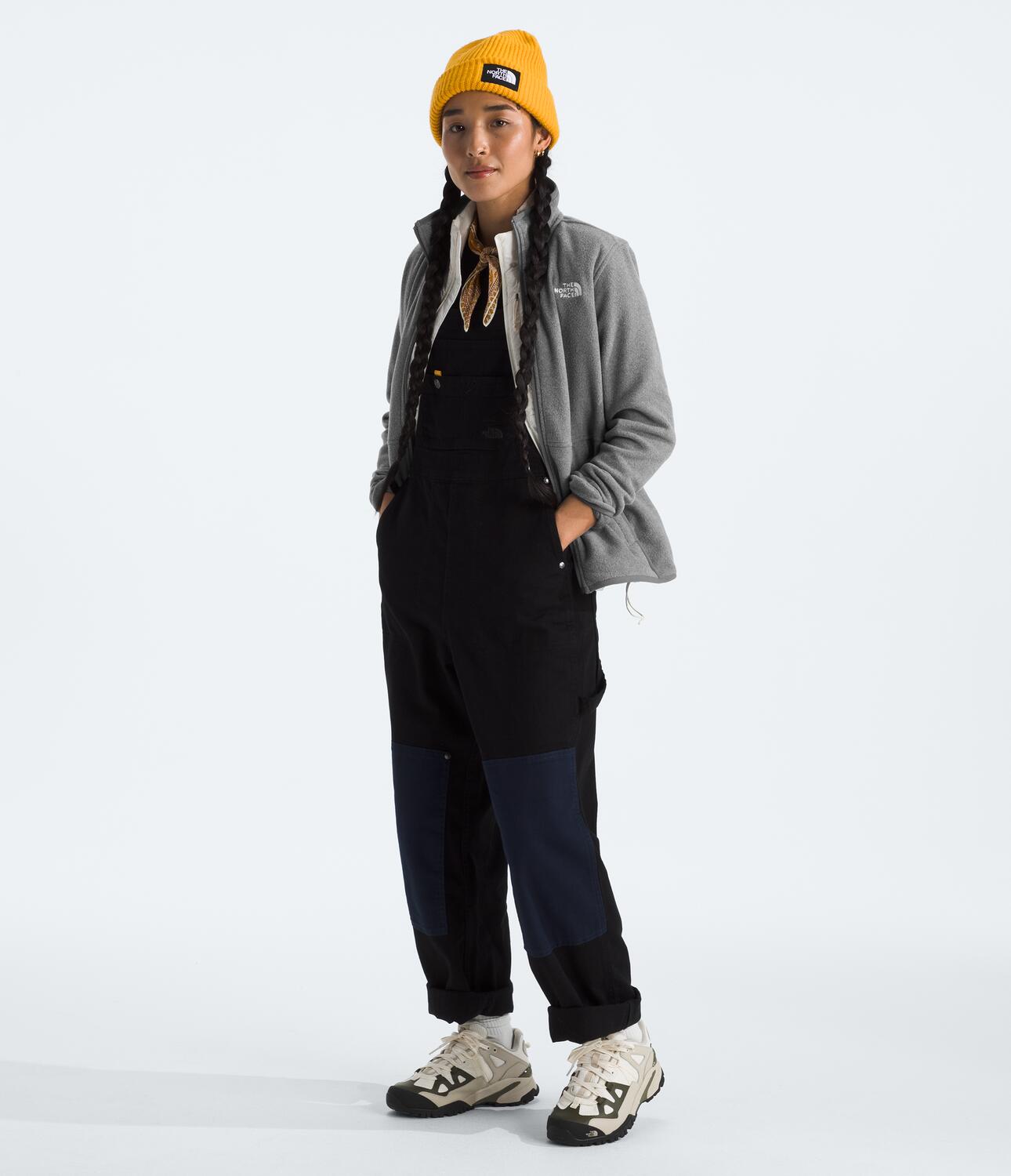Buzo Glacier Fleece Gris Mujer The North Face