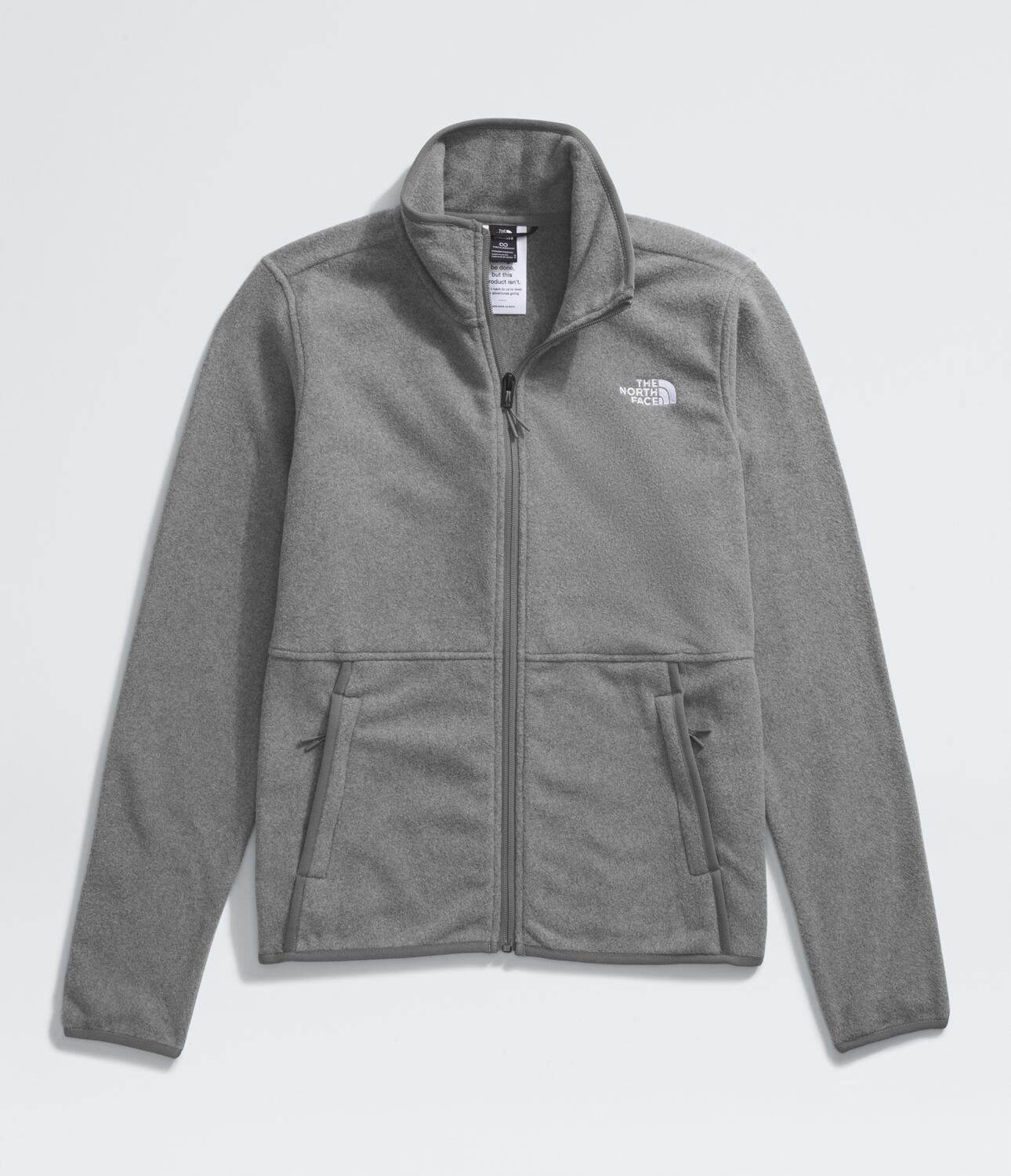 Buzo Glacier Fleece Gris Mujer The North Face