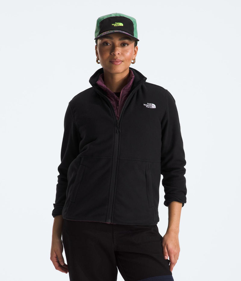 Buzo Glacier Fleece Negro Mujer The North Face - imagen 1