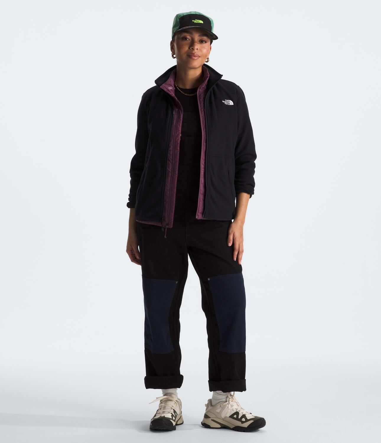 Buzo Glacier Fleece Negro Mujer The North Face - imagen 4
