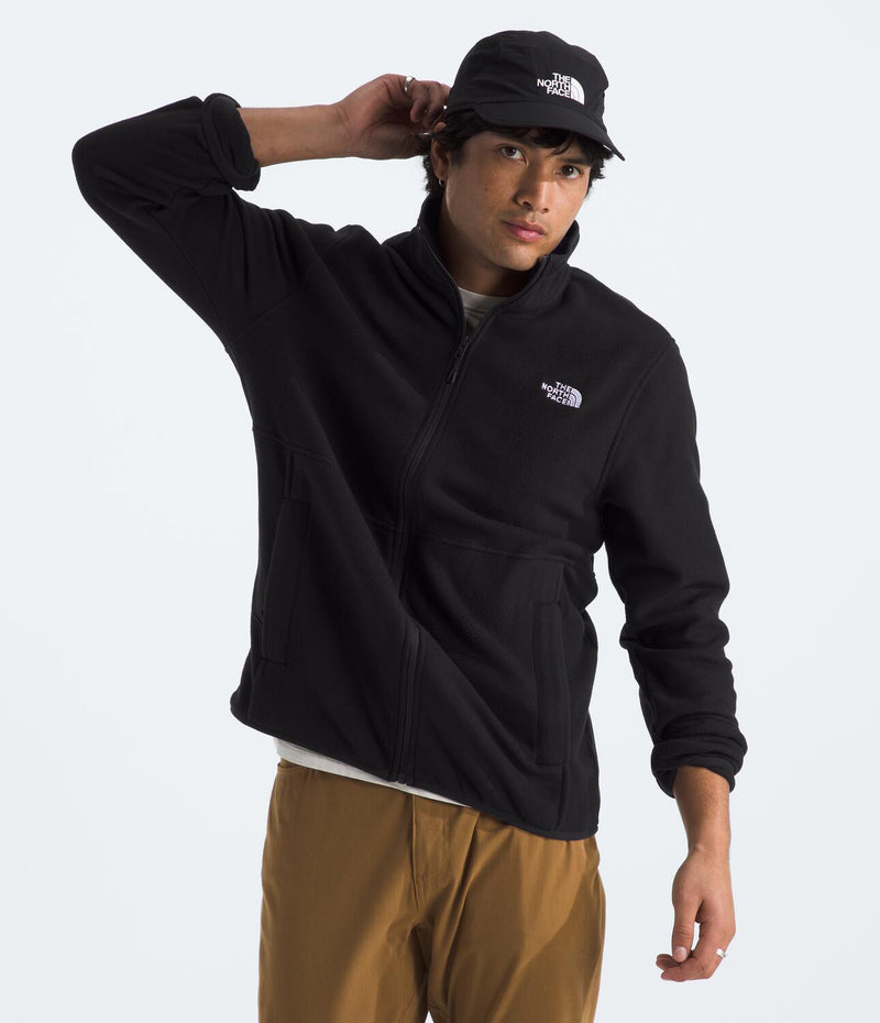 Buzo Glacier Fleece Negro Hombre The North Face - imagen 1