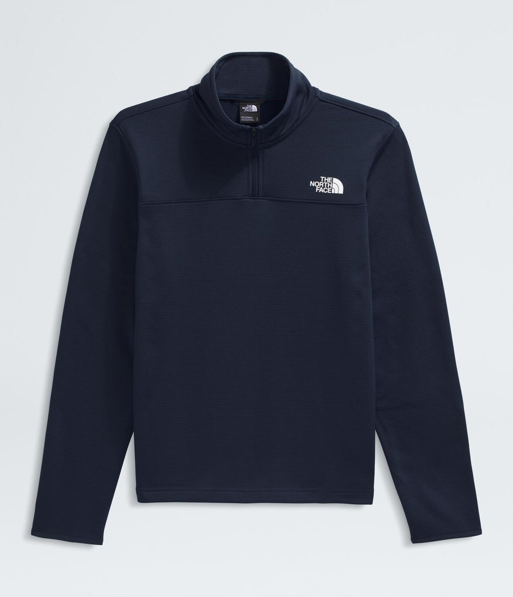 Chompa Polar Cedar Trail Grid Fleece 1/4 Zip Azul Hombre The North Face