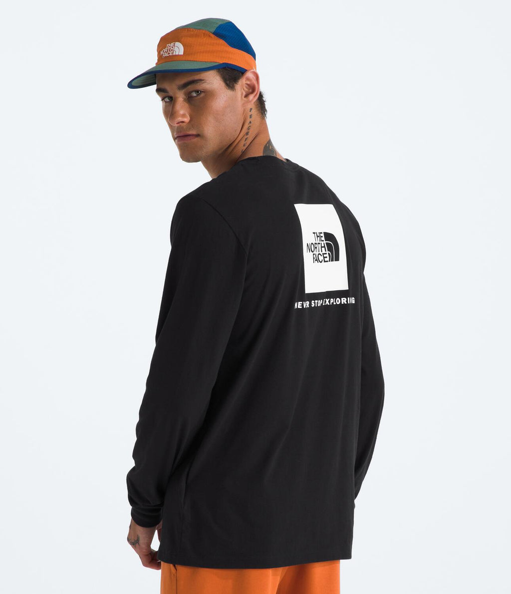 Camiseta Evolution Box Nse Long Sleeve Tee Negro Hombre The North Face - imagen 2