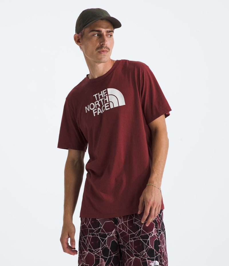 Camiseta Evolution Half Dome Short Sleeve Tee Vinotinto Hombre The North Face - imagen 1