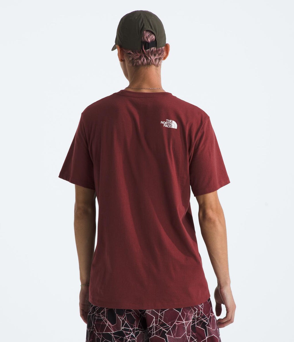 Camiseta Evolution Half Dome Short Sleeve Tee Vinotinto Hombre The North Face - imagen 2