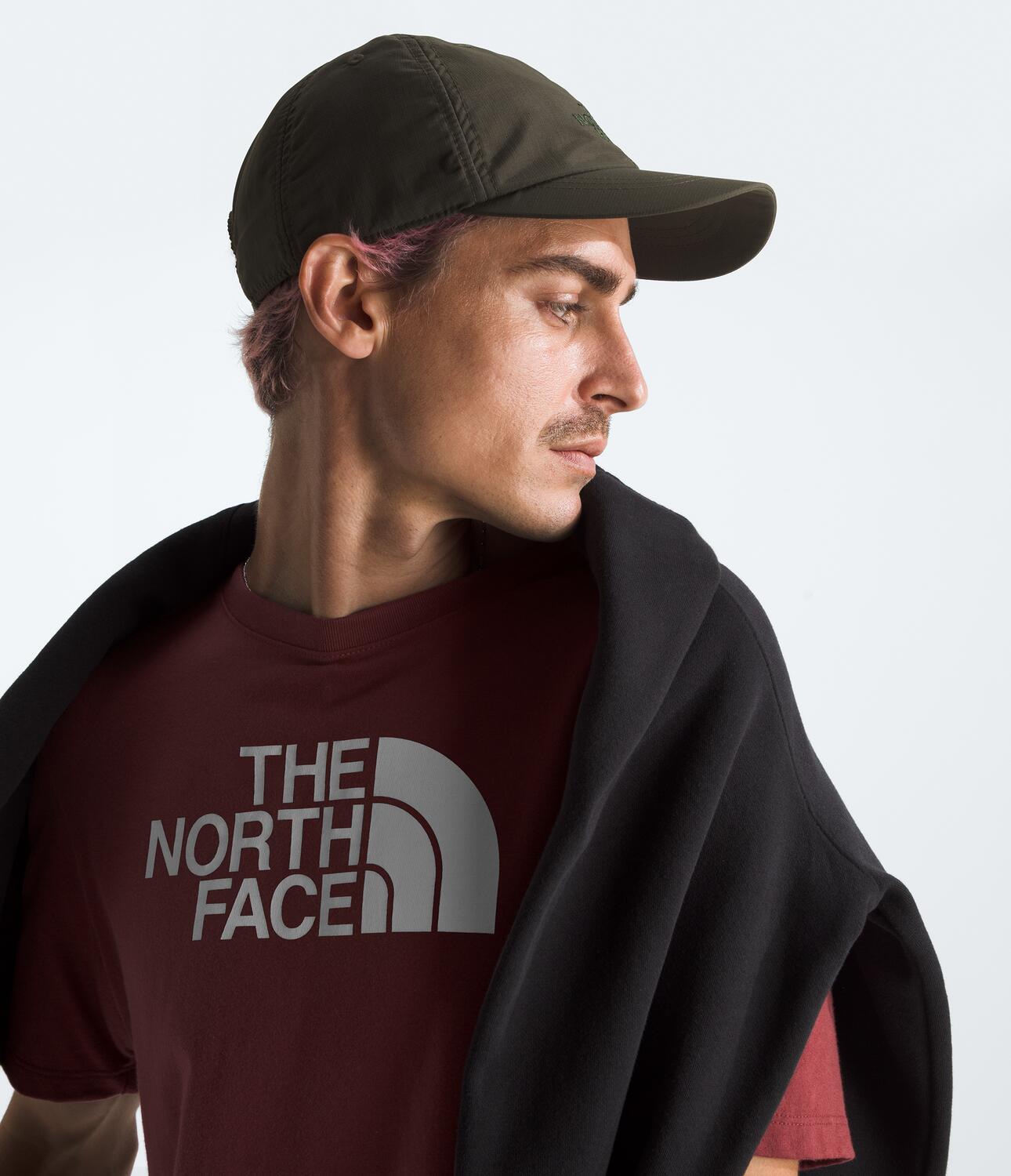 Camiseta Evolution Half Dome Short Sleeve Tee Vinotinto Hombre The North Face - imagen 3
