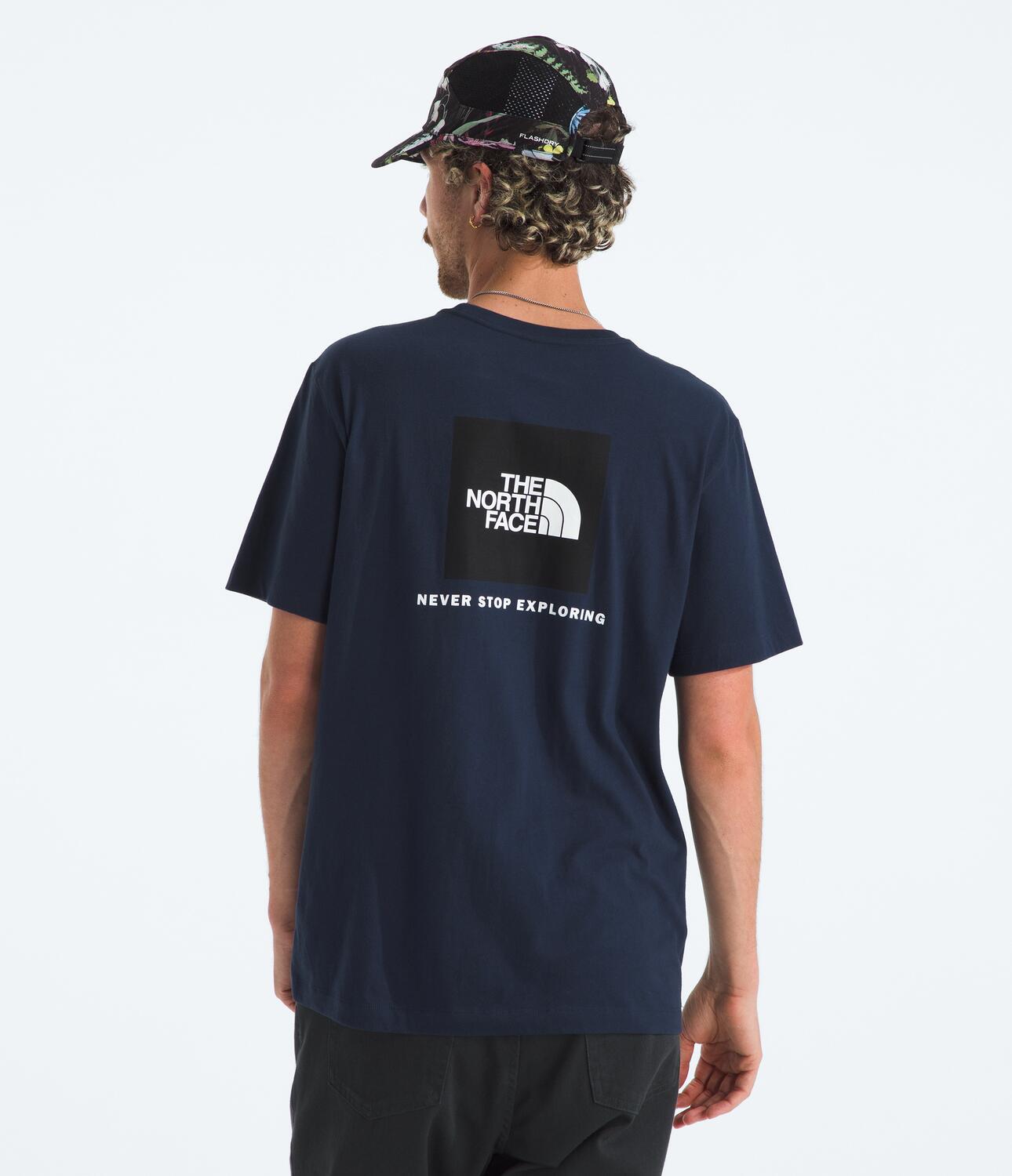 Camiseta Evolution Box Nse Short Sleeve Tee Azul Hombre The North Face - imagen 2