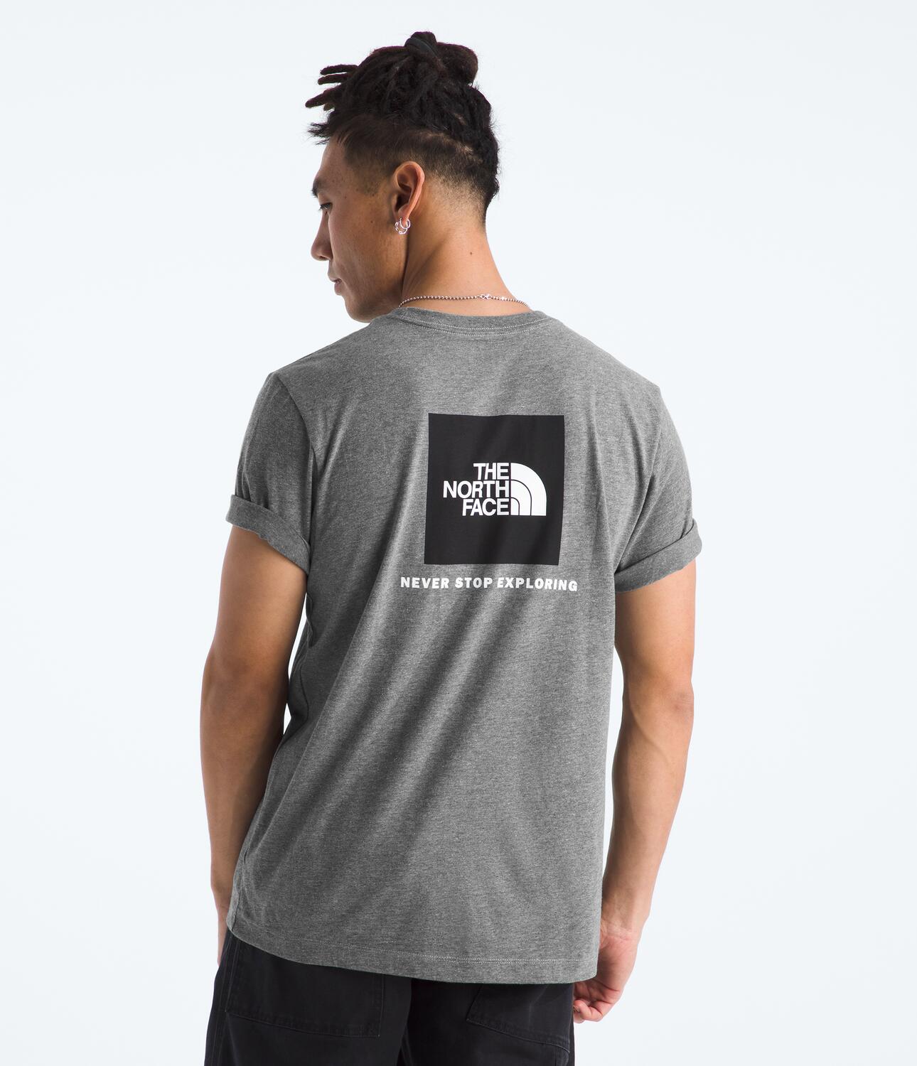 Camiseta Evolution Box Nse Short Sleeve Tee Gris Hombre The North Face - imagen 2