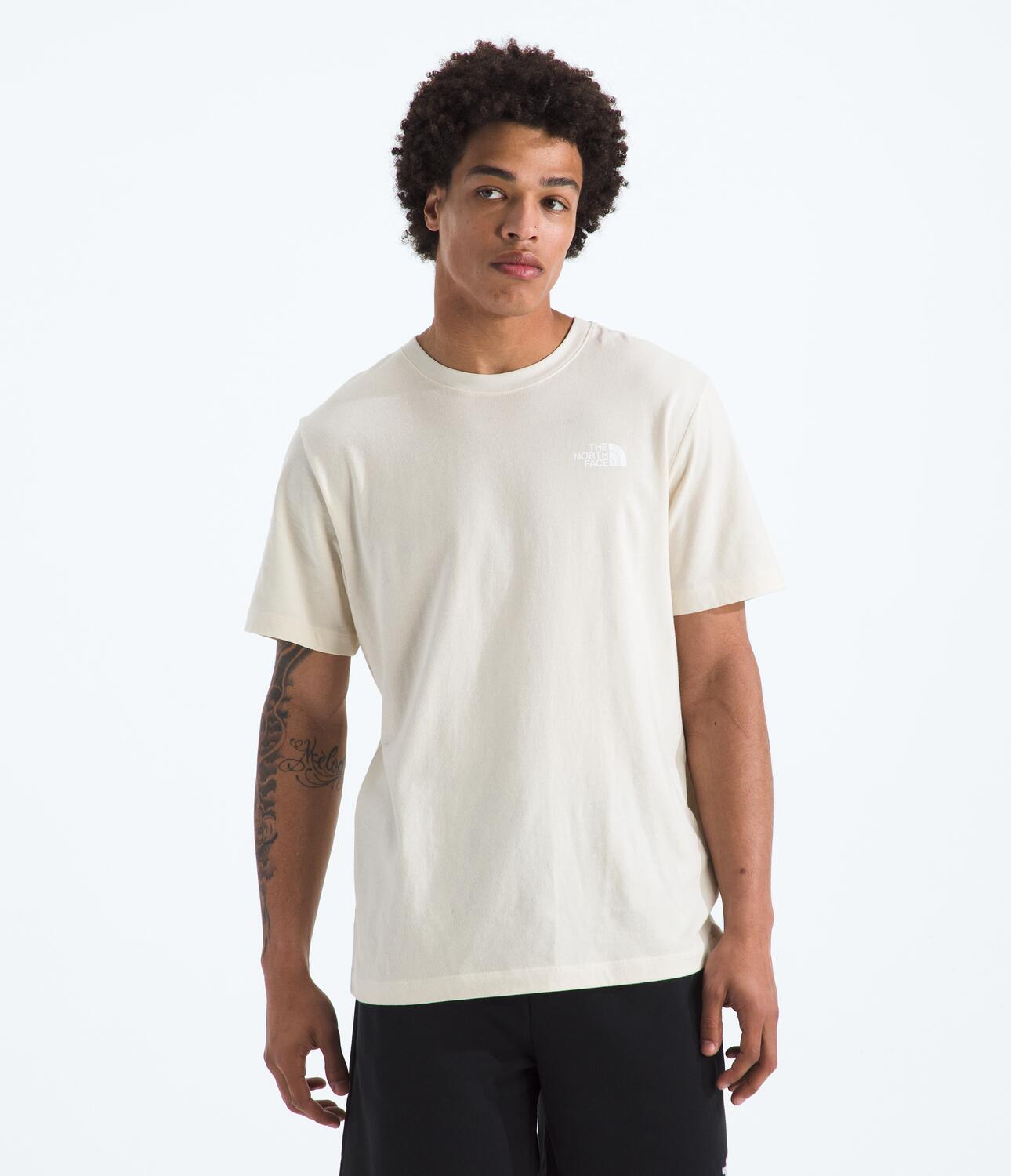 Camiseta Evolution Box Nse Short Sleeve Tee Blanco Hombre The North Face - imagen 1