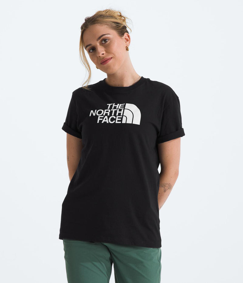 Camiseta Evolution Half Dome Short Sleeve Tee Negra Mujer The North Face