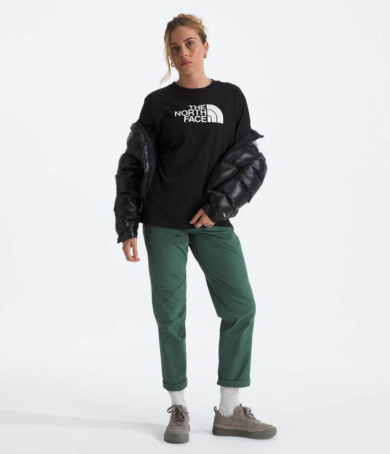 Camiseta Evolution Half Dome Short Sleeve Tee Negra Mujer The North Face