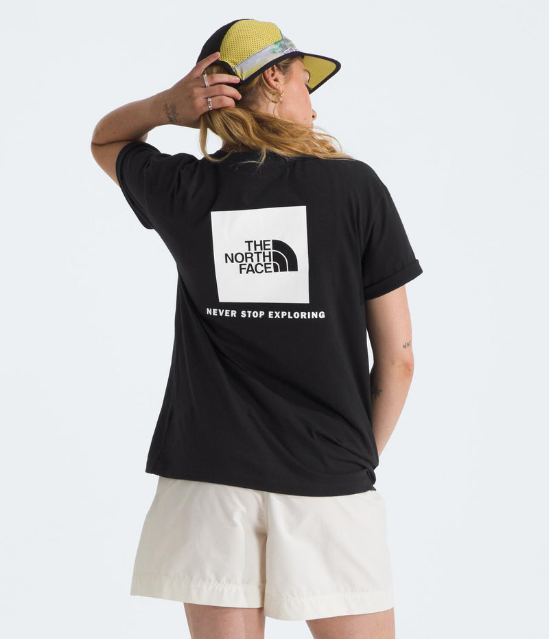 Camiseta Evolution Box Nse Short Sleeve Tee Negra Mujer The North Face