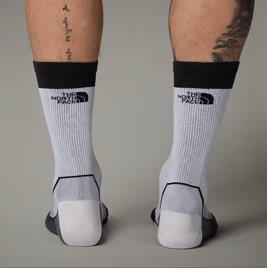 Medias Trail Run Light Sock Crew Negras Unisex The North Face - imagen 2