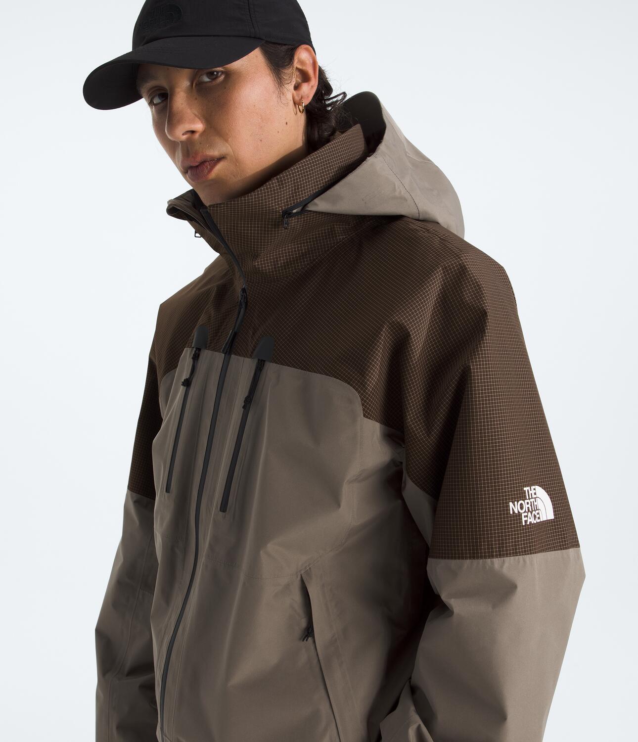 Chompa Hke Devils Thumb Gtx Jacket Café Hombre The North Face - imagen 3
