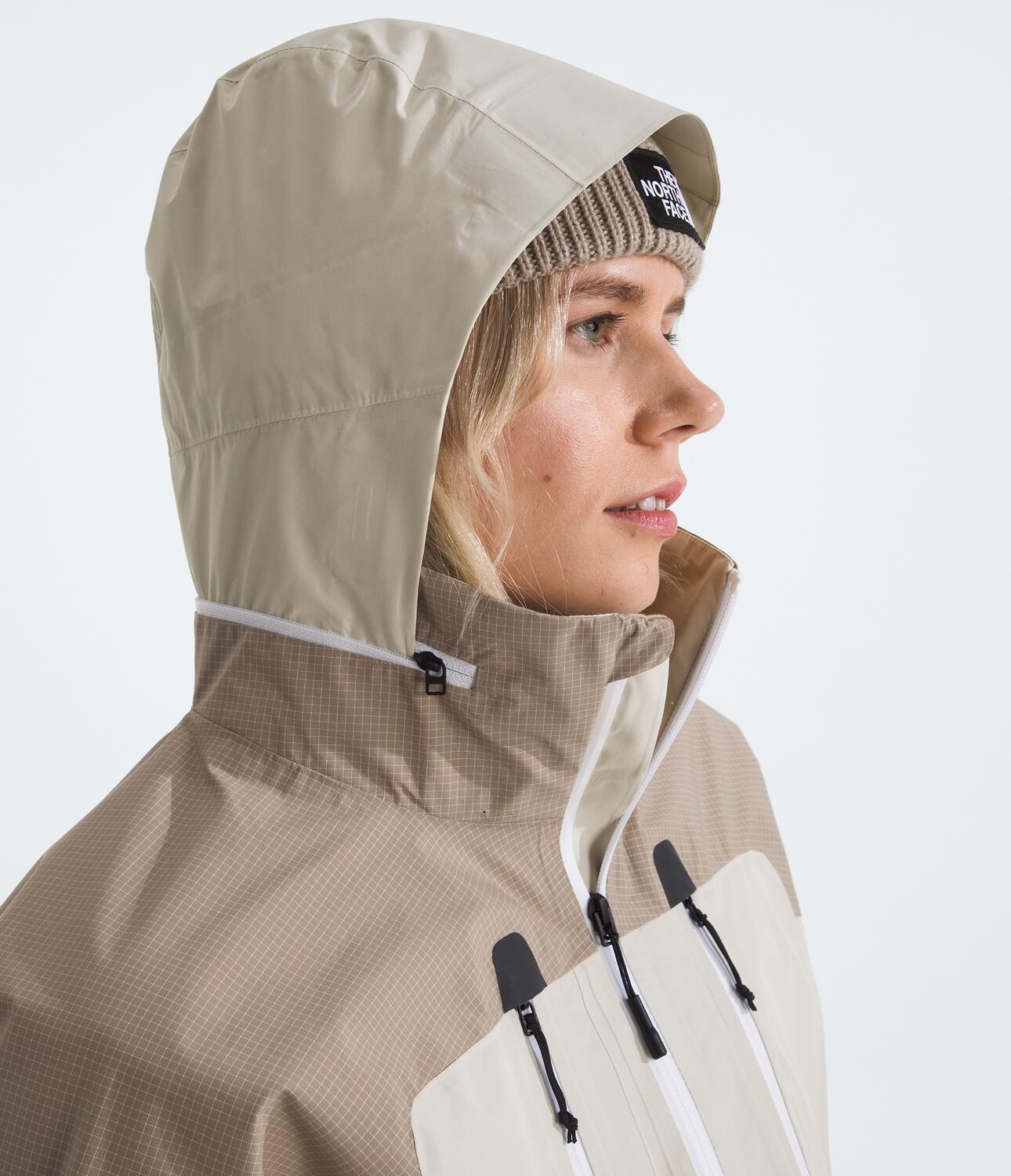 Chompa Hke Devils Thumb Gtx Jacket Blanca Mujer The North Face