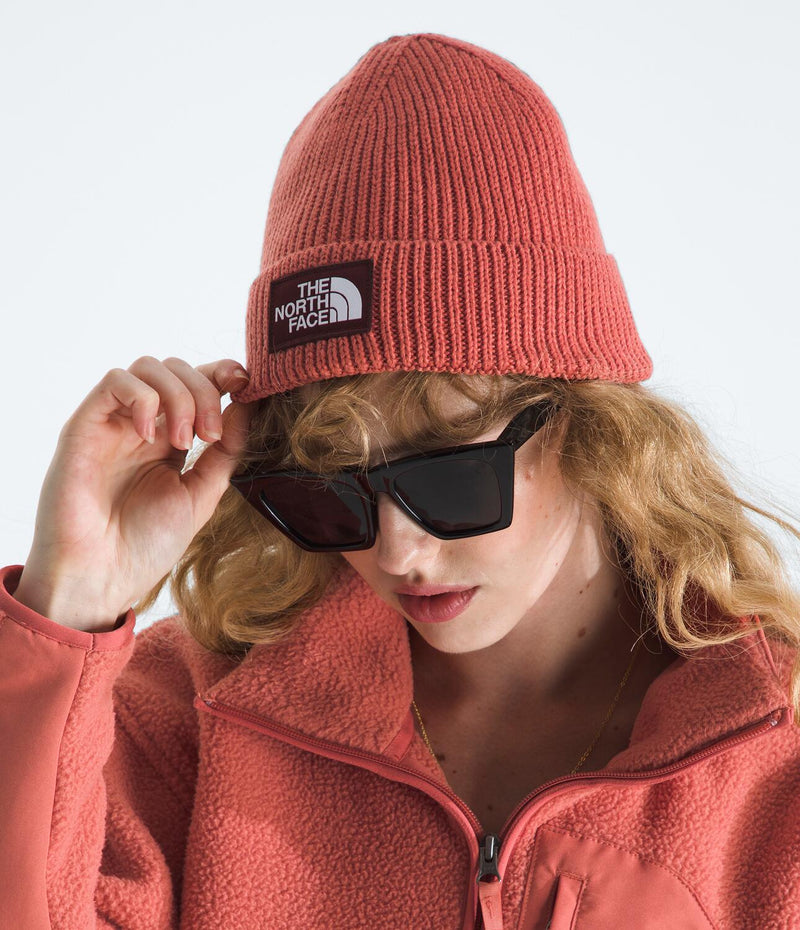 Gorro Tnf Logo Box Cuffed Beanie Rojo Unisex The North Face