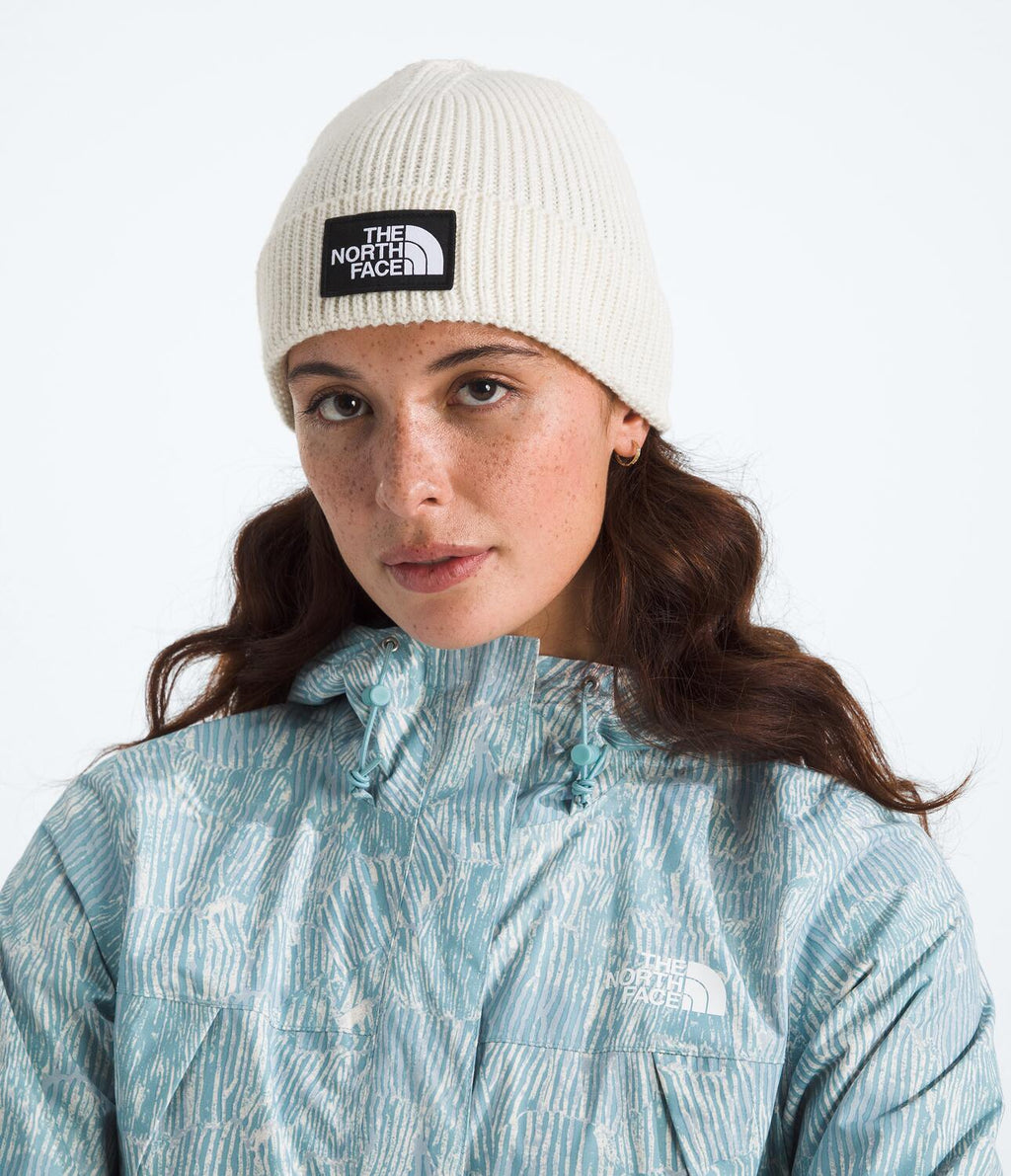Gorro Tnf Logo Box Cuffed Beanie Blanco Unisex The North Face
