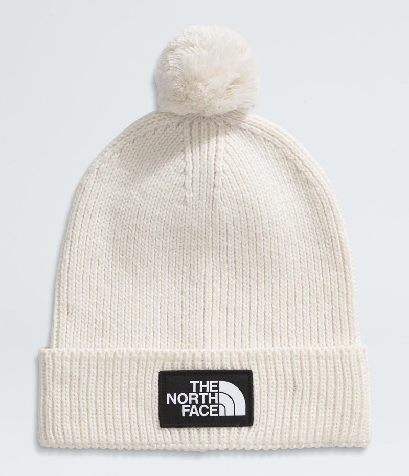 Gorro Tnf Logo Box Pom Beanie Blanco Unisex The North Face