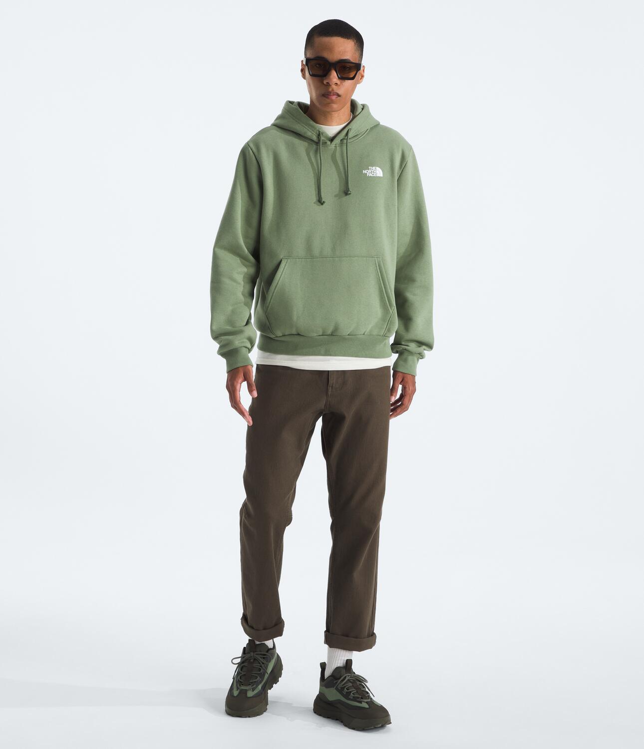 Buzo Evolution Box Nse Hoodie Verde Hombre The North Face - imagen 3
