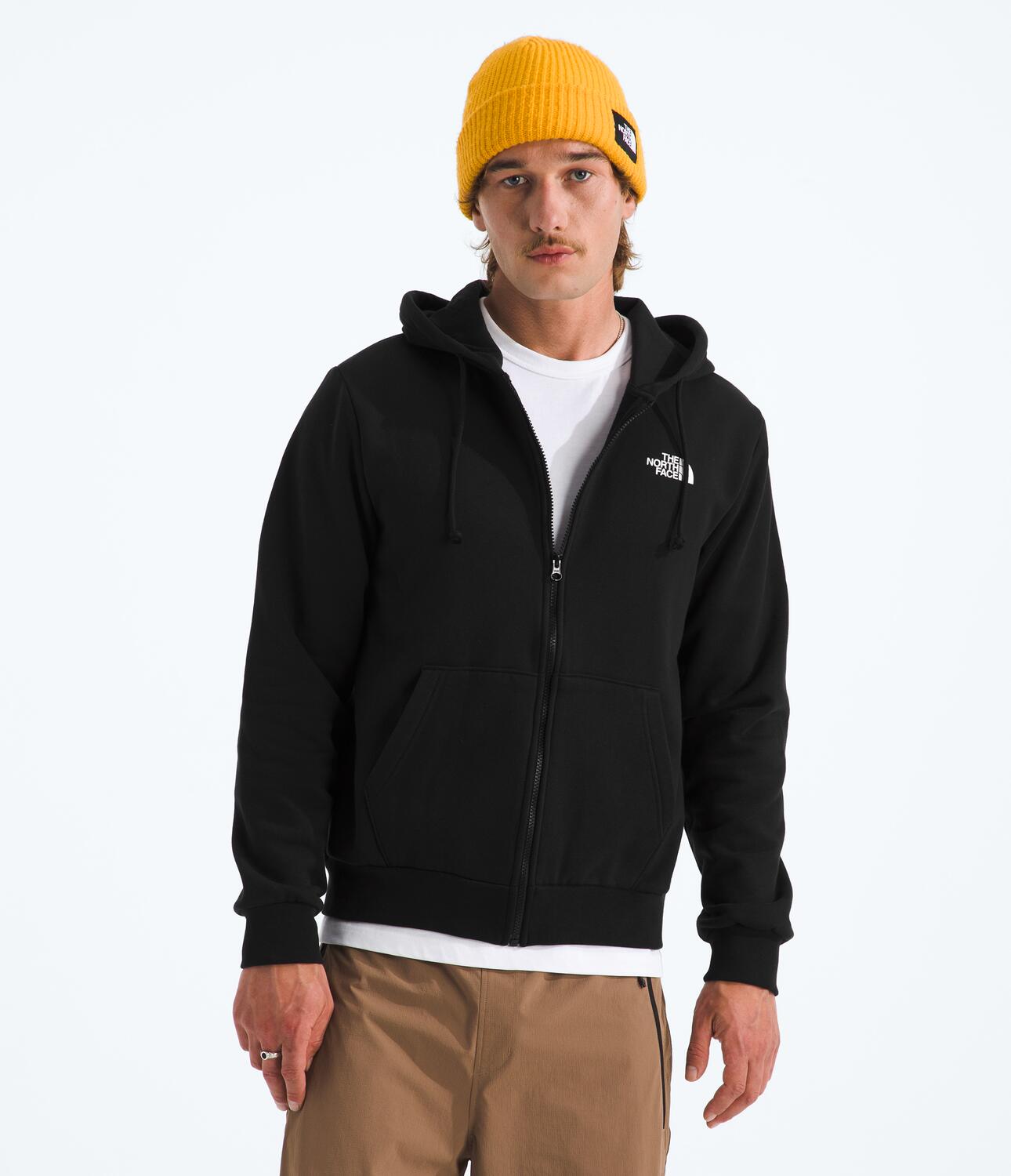 Buzo Evolution Half Dome Full Zip Hoodie Negro Hombre The North Face - imagen 1